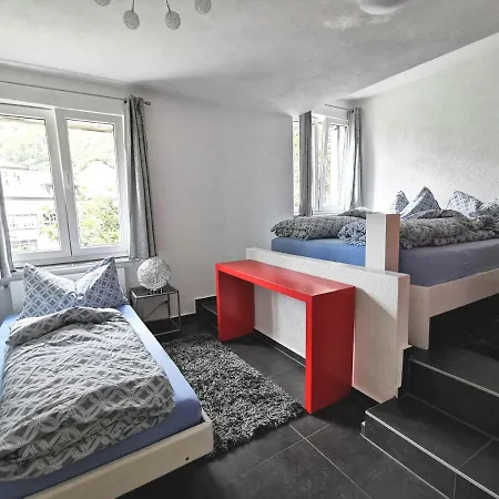 Apartments Steinbock Leukerbad Esterno foto